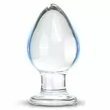 BDSMAGE Analplug groß,Glas Buttplug 5 CM Analdildo Analkugeln Analspielzeuge Plugs Sexspielzeug Analdehner Anal Expander Anal Toys erotisches Sexspielzeug ab 18 für Paare Frauen Männer extrem sex (A)