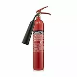 Smartwares CO2-Feuerlöscher - 2 kg - für A- & C-Feuer - Geeignet für elektrische Feuer - Inklusive Halterung - FEX-15621
