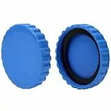 2 Stück Winterverschluss Set, Winterstopfen Pool für Intex und Bestway Pools, Frostsichere Winterverschlusskappe mit Dichtungen, frostsicher & dicht Pool Stopfen Zubehör