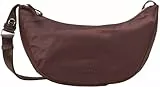 Marc OߴPolo Damen Schultertasche mit Reißverschluss wasserabweisend, Braun (Dark Aubergine), One Size