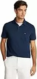 Tommy Hilfiger Herren Poloshirt Kurzarm 1985 Regular Fit, Blau (Night Sky), L