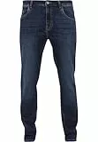 Urban Classics Herren Stretch Denim Pants Jeanshose, darkblue, 34