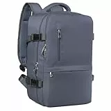Hayayu für Ryanair Handgepäck 40x30x20 Klein Handgepäck Rucksack Flugzeug Reiserucksack mit Laptopfach Diebstahlsicherer Tasche für Weekender Kurze Tirp