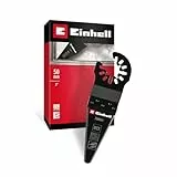 Original Einhell Schaber Spitz (CrV/SK7 Klinge, Schnellwechselfunktion, Elektrophorese-Finishing)