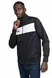 Lonsdale Herren Trainingsjacke schmale Passform ALNWICK L, Black/White