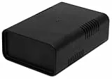 Donau Elektronik - KGB15 Euro Box klein, Schwarz , 95x135x45