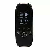 Otufan Sprachübersetzer Mit 2,0-Zoll-Touchscreen, WLAN, On/Off-Line, Echtzeit-Smart-Sprachübersetzer-Übersetzung in 45 Sprachen Für Das Lernen Im Reisegeschäft(Schwarz)