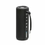 Blaupunkt BT 214 Bluetooth Lautsprecher, tragbar, kabellos, 10h Akkulaufzeit, Bluetooth 5.0, AUX, Freisprechfunktion, klarer Sound, starker Bass, kompakt, für Handy, Tablet, Outdoor, Garten, schwarz