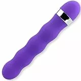 Klassische vibratoren Vibration für frauen 18 cm/3 cm Multispeed Sexspielzeug für Paare und Solo Vibrator für frauen Klassischer Vibrator Vibratoren leise W108-2 (Violett) (Lila)