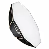 Walimex Pro Octagon Softbox Orange Line 120 cm Durchmesser für Aurora/Bowens