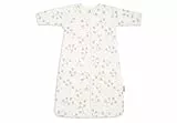 Jollein Schlafsack Baby - 70 cm - Leafy Dreams - Baumwolle - 2.5 bis 3.5 TOG - Abnehmbare Ärmel - Oeko-TEX Zertifiziert - Baby Schlafsack- Winterschlafsack - Auch für Frühling & Herbst