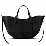 TIAASTAP Tote Bag Kunstleder Handtasche Damen Groß Shopper Tasche Elegante Schultertasche Henkeltaschen Handbags für Einkaufen Reisen
