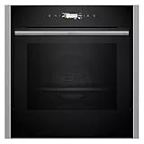 NEFF B54CR31N0, N70, Einbau-Backofen, Integrierbarer Backofen 60 x 60cm, Made in Germany, Slide&Hide, Full Touch TFT-Display, Automatikprogramme, Soft Open, Edelstahl