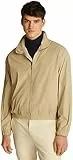 Tommy Jeans Herren Windbreaker Jacke Essential Stehkragen, Beige (Relic Tan), XL