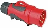 CEE-Stecker mit Phasenwender PCE GRIP, 16 A, 5-polig