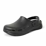 Amazon Essentials Unisex-Adult Leichte Garten-Clogs, Schwarz, 43/44 EU