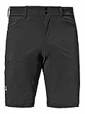 Schöffel Herren Shorts Danube M, Wasserabweisende Radlerhose, schnell trocknende Fahrradhose mit Bundverstellung, Black, 52
