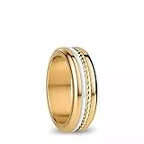 BERING Austauschbar Ringkombination für Damen in Gold & Weiß mit einzigartigem Twist- & Change System, Kasai