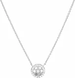 Fossil JFS00520040 Damen Collier Glitz Extension 925 Silber weiß Zirkonia 45 cm