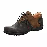 THINK! Herren Kong Nachhaltige, Leder Gefütterte Schnürhalbschuhe, 3010 Espresso Kombi, 44 EU