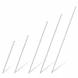 Andibro 3 Stück 12 Zoll lange Nähnadeln,Nähnadeln mit großem Öhr professionelle Polsternadel einfach einzufädeln 3 mm Dicke für Zuhause Leder Wandteppich Stickerei Teppich Heimwerken(3 Stück)