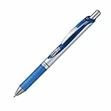 Pentel EnerGel XM BL77 Gelschreiber mit Druckmechanik, blau (1 Stück)