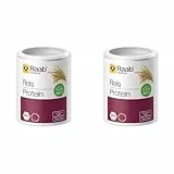 Raab Vitalfood Bio Reis-Protein Pulver mit 80% pflanzlichem Eiweiß, aus biologischem Anbau, vegan, für Shakes, 125 g (Packung mit 2)