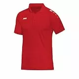 JAKO Herren Poloshirt Classico, Rot, XL
