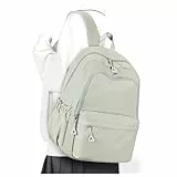 winspansy Schulrucksack Teenager Mädchen Jungen Schultasche Leichter Rucksack Schule Herren Damen Aesthetic Wasserdicht School Bag Backpack Laptop Rucksäcke Casual Daypacks -Hellgrün