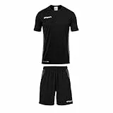 Uhlsport Herren Score Kit Trikot&Shorts Set, schwarz/Weiß, XXXL