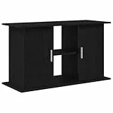 vidaXL Aquariumständer Schwarz Eichen-Optik 101x41x58 cm Holzwerkstoff, Aquarium Unterschrank, Aquarienschrank