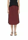 s.Oliver Damen Rock – Relaxed Fit, Jersey, Elastikbund, Fransensaum