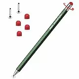 Mixoo Tablet Stift für Alle Tablets, 2 in 1 Drehbarer Touchscreen Stift, Stylus Pen mit Ersatz-Disc und Faserspitze, Touch Pen für iPad iPhone Android Huawei Samsung Microsoft Tablet