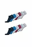 TOM TAILOR Sneaker Socken - bequeme Damen und Herren Socken - atmungsaktive Baumwollsocken für den Alltag und Freizeit - im praktischen 12er Pack Unisex, Farben:petrol blue, SockSizes:43-46