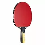 JOOLA 54195 Carbon Pro ITTF Zugelassener Tischtennis-Schläger für Fortgeschrittene Spieler - Carbowood Technologie, mehrfarbig, one size