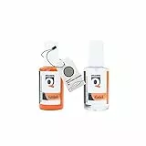 uniQum Autolack Stift + Klarlack im Vorteilsset für RENAULT VERT/VERDE AMANDIER 951 Autolack Reparatur 2 x 30 ml