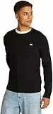 Tommy Jeans Herren TJM Slim Essntls C-Neck Sweater Dm0dm18370, Black (Black), M