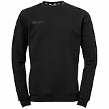 Kempa Herren Training Top Sweatshirt, Schwarz, XL EU