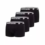 Pierre Cardin Herren PC/1/BC/Pk4 Retroshorts, Schwarz, L (4er Pack)