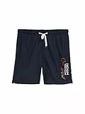 TOM TAILOR Denim Herren 1046950 Badeshorts, 10668-Sky Captain Blue, M