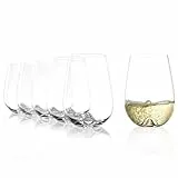 Stölzle Lausitz Biergläser groß Vulcano 6er-Set 705 ml – Hochwertige Bierbecher in zeitlosem Design – Elegante Biergläser aus bleifreiem Kristallglas – Spülmaschinen- & stoßfest