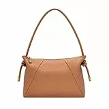 Fossil Willa Leder oder Nylon Handtasche für Damen, Zimt