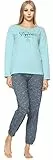 Merry Style Damen Schlafanzug MSTR1196 (Minze-2C, M)