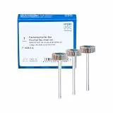 PFERD TOOLS Fächerschleifer-Set F, 3-tlg. / Korund Ø15x5mm Schaft-ø 3mm A80, 120, 180/44498029 – für Feinschliff & Finish mit dem Geradschleifer oder Biegwellenantrieb, Fächerschleifer-Set F 1505/3 A