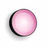 Philips Hue White & Color Ambiance Daylo Wandleuchte für den Aussenbereich schwarz 950lm, dimmbar, bis zu 16 Mio. Farben, steuerbar via App, kompatibel mit Amazon Alexa (Echo, Echo Dot)