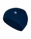 DANISH ENDURANCE Merino Laufmütze Herren & Damen, Sportmütze, Merinowolle Mütze, Wintermütze, Fahrrad Beanie, Atmungsaktiv & Warm, Unisex, Marineblau, Einheitsgröße