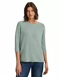 CECIL Damen B303211 Strukturpullover, cool salvia Melange, L