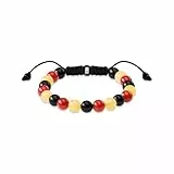THOMAS SABO Armband Deutschland 925 Sterlingsilber, Geschwärzt, Nylon