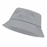 Yolev Fischerhut Damen Eimerhut Einfarbig Sonnenblende Bucket Hat