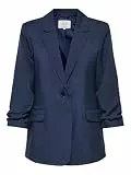 JdY Damen Jdyeliza 3/4 Blazer TLR, Black Iris, L